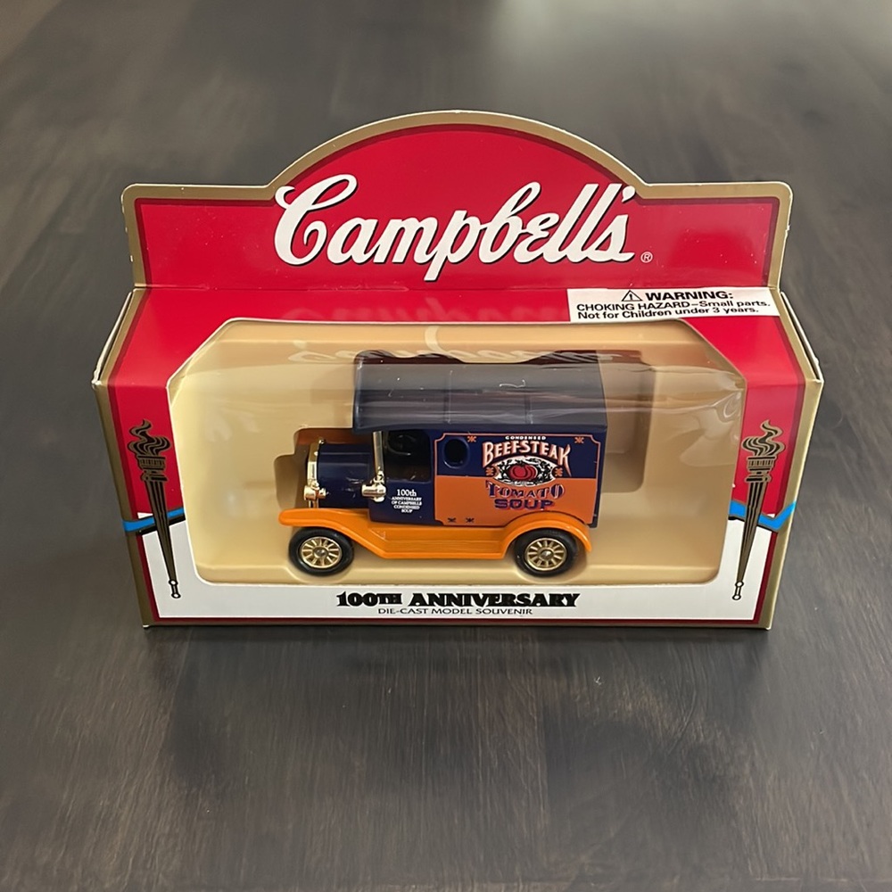 Campbell’s Soup 100th Anniversary Die-Cast Model Souvenir Beeksteak Tomato Truck